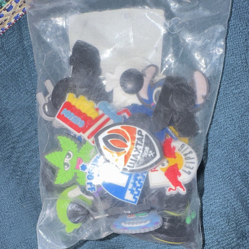 Stitch Lilo & Stitch PVC Shoe Charm Set, Multicolor Mixed Pattern, Unisex Kids