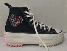 Zapatos Converse para mujer Run Star Hike Hi 'VALENTINES WITH LOVE' Kiss Me talla 9