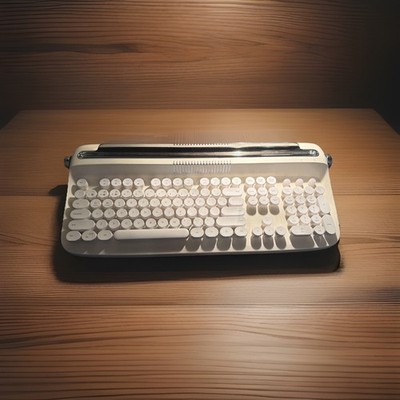 ACTTO B503 Retro Bluetooth Multi-pairing Keyboard 106keys Korean/English Ivory