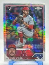Zack Weiss 2023 Topps Chrome Update Series - Prism Refractor #USC155 (RC) Angels