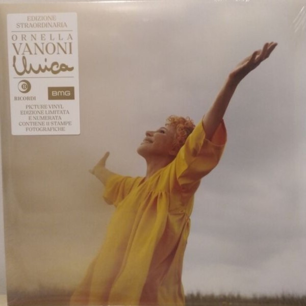 Ornella Vanoni Unica Vinyl LP Picture Disc Limited Edition. New And Sealed