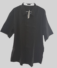 Men's Casual Button Down Shirts Wrinkle-Free Short Sleeve Business Dress Sz 2XL