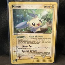 Pokemon TCG Minun 7/97 Pokemon EX Dragon Holo Rare ENG 2003 NM-LP Clean Card 🔥 on eBay