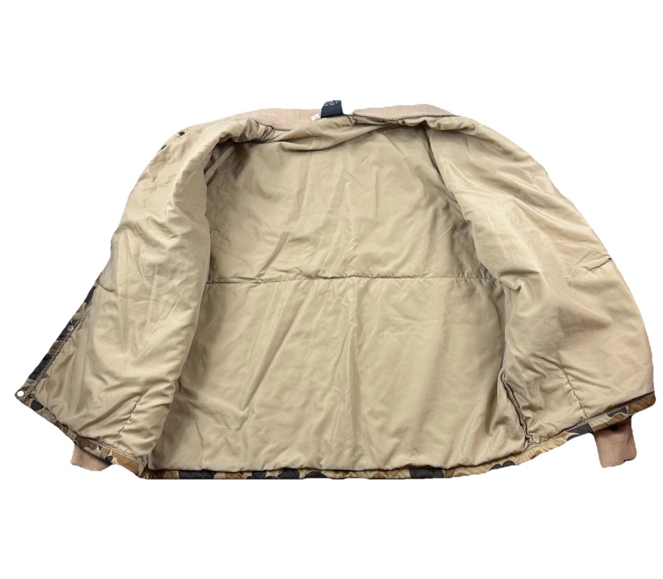 Rare VTG 90s Columbia Duck Hunter Camo Thinsulate Jacket XL Korea Hunting - Image 4 of 4