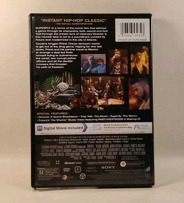 Superfly (2018) DVD/Digital Sony USA Trevor Jackson w1s5 3405