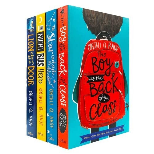Onjali Rauf Collection 4 Books Set (Night Bus Hero, Boy At Back of the Class)