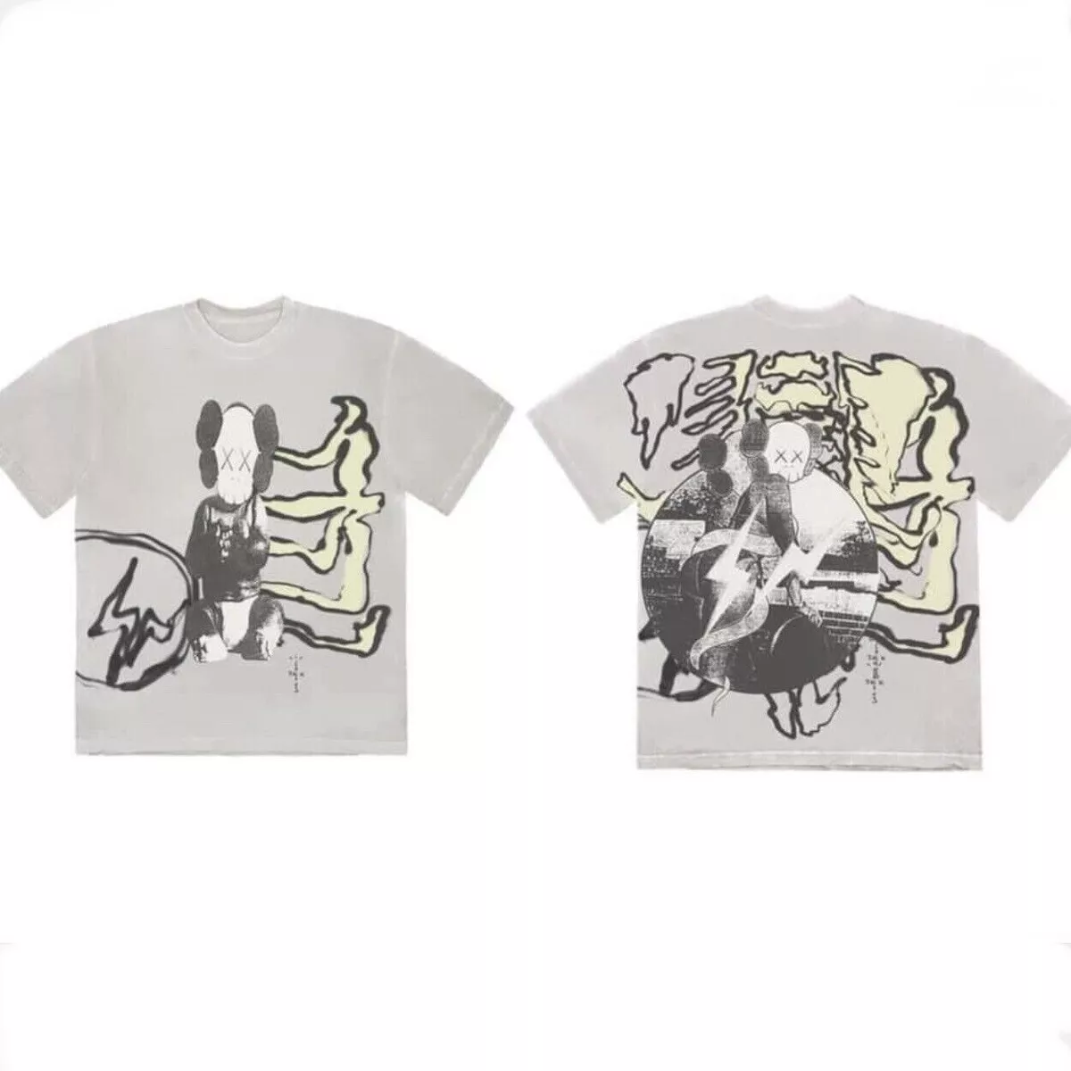 Travis Scott Cactus Jack x KAWS For Fragment Tee Men's Size Large M Travis Scott Cactus Jack x KAWS For Fragment Tee Men's Size Large M