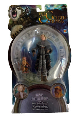 The Golden Compass Mrs. Coulter with Golden Monkey Daemon Actionfigur