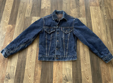 Levi’s Big E Blanket Lined Type 3 Denim Trucker Jacket (# O Button)  60s Size 38