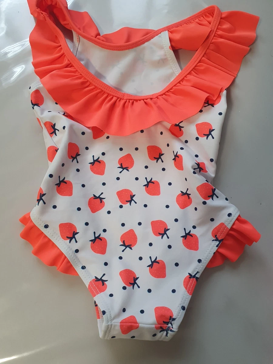 Maillot de bain 1 pi ce fraises Orchestra 18 mois eBay