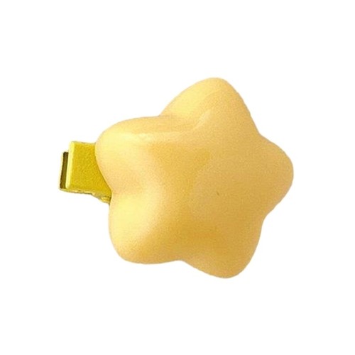 Cute Star Shape Hair Barrettes Teens duckbill Hairpin Candy Color Hair Clip - Bild 11 von 11