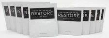 10 Pcs: Doctor Rogers Restore 5 Body Wash + 5 Body Cream Samples 3g / 0.1oz ea
