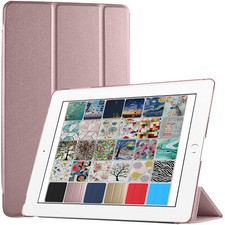 iPad 9.7 Air 5 4 3 2 1 5th 6th 7.9 10.2 10.5 10.9 Sleep/Wake PC Cover Rose Gold
