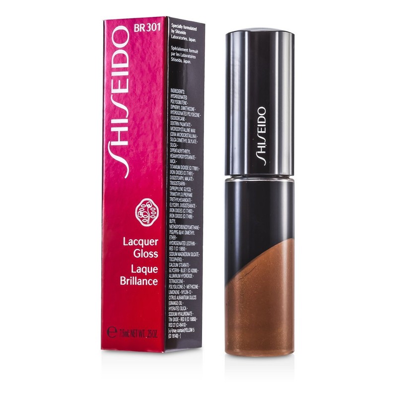 Shiseido lacquer GLOSS BR301 MOCHA