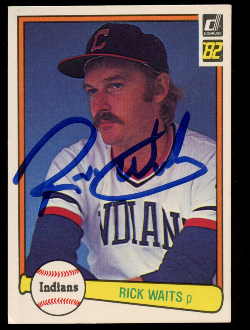 Rick Waits #33 signed autograph auto 1982 Donruss Baseball Trading Card