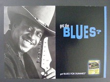 Lonnie Brooks Blues For Dummies Book Promotional Promo Advertising Postcard