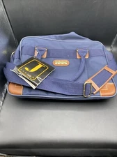 Jaguar Carry On Luggage Overnight Boarding Bag Navy Blue W/tags