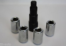M12 X 1.5 TUNER SLIMLINE LOCKING WHEEL NUTS FIT TOYOTA YARIS 