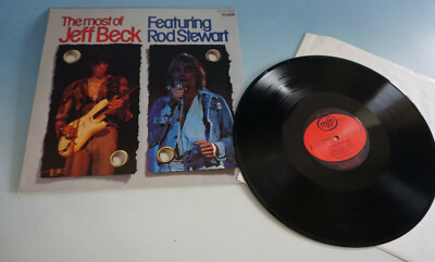 Vintage Schallplatte LP Vinyl Jeff Beck Featuring Rod Stewart (0121-135)
