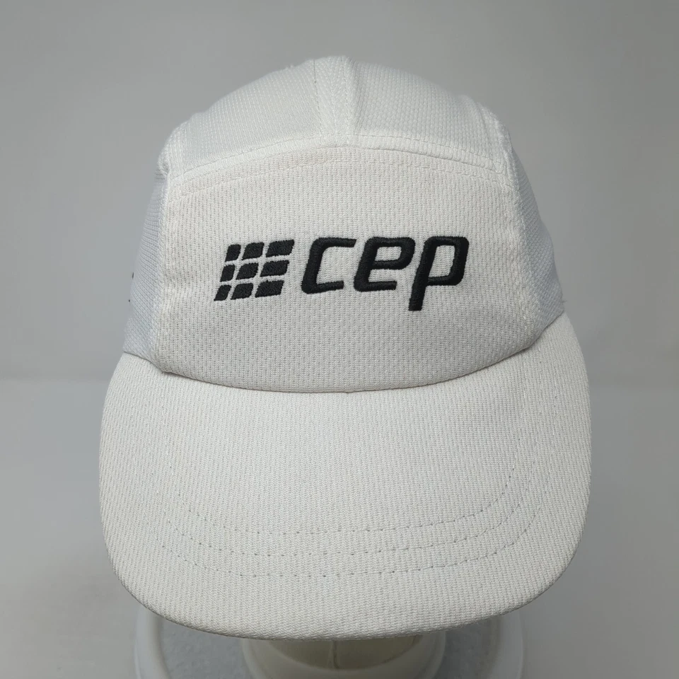 Sombrero Cep Strapback 5 Paneles Blanco Talla Única Ajustable Sólido Foto 2 de 4