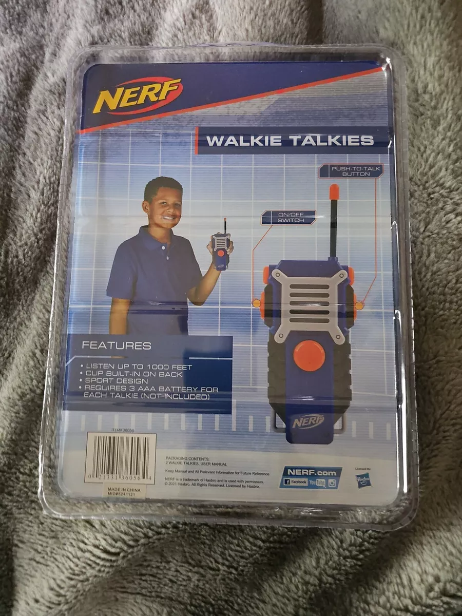 Nerf 2-Piece Walkie Talkie Set