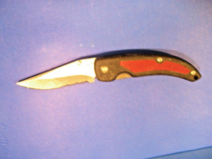 Frost Cutlery - "The Bandit" 2-toned Pocket Knife New in Box