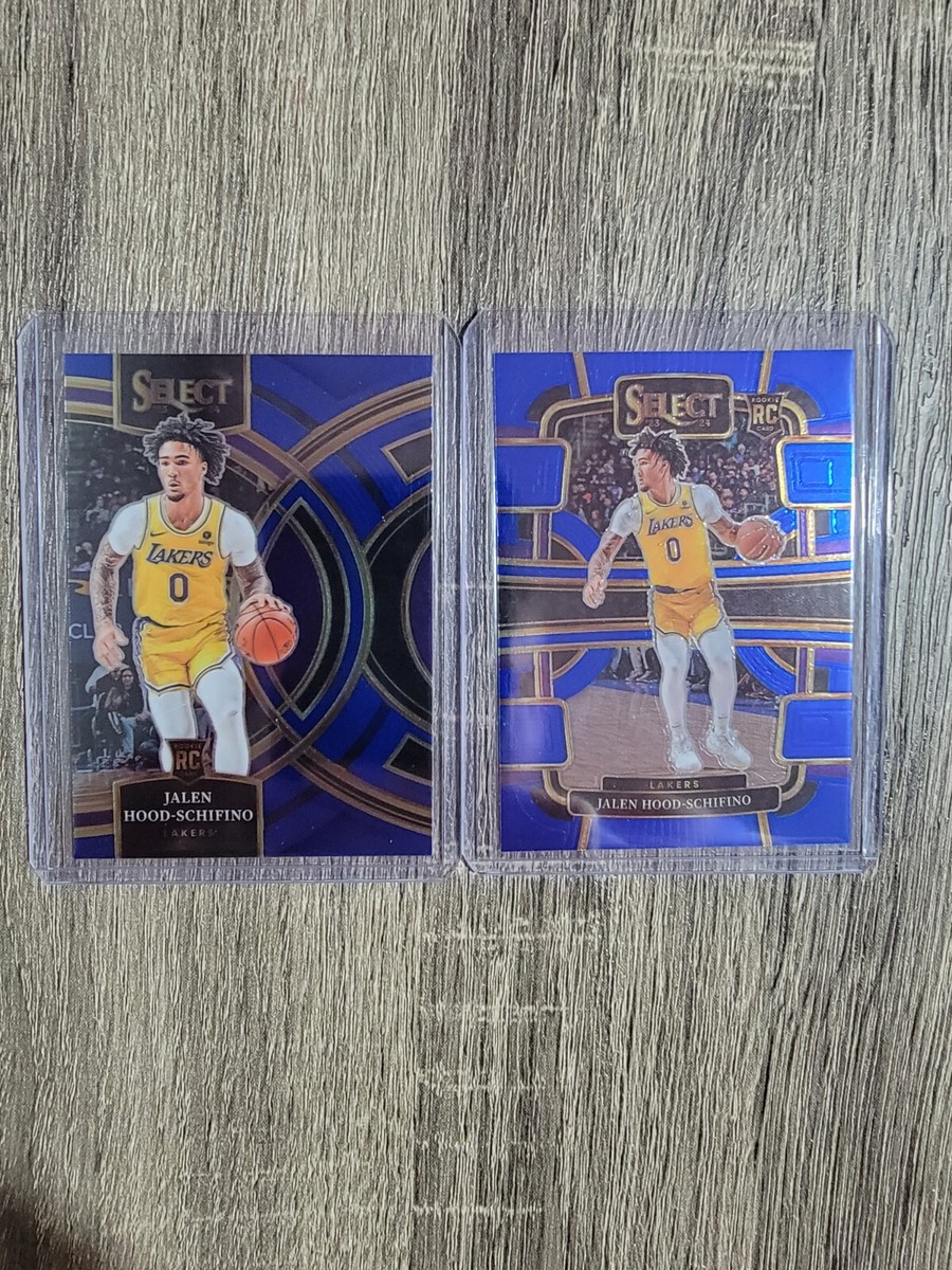 2023-2024 Panini Select Jalen Hood-Schifino Blue Concourse