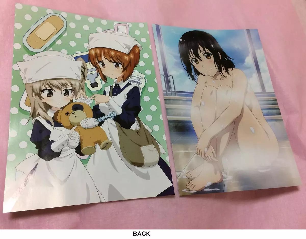 Girls und Panzer Strike The Blood Is the Order a Rabbit? Promo 2 Posters FS  +TN