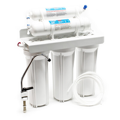 Naturewater NW-PR305 5-Stufenfilter Wasserhahn 2,5m Schlauch Kurzdreiwegeventil