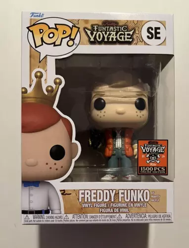 FUNTASTIC VOYAGE 2024 FUNKO FUNDAYS POP! FREDDY AS MARTY MCFLY LIMITED ED 1500