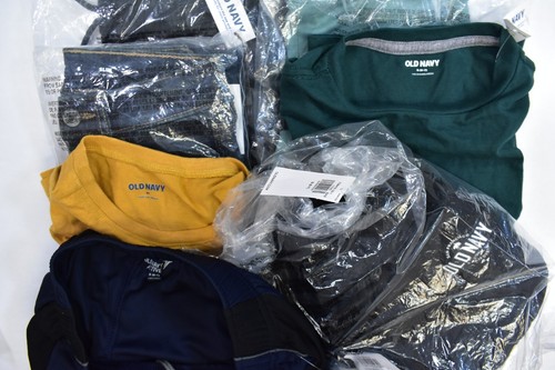 Old Navy Bulk Lot Of 18 Boys Size Small 6/7 Mixed Seasons Tops Bottoms Jackets - Picture 8 of 9