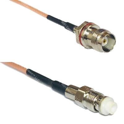 RG316 TNC Female Small Bulk to FME FEMALE RF Cable Rapid-SHIP LOT