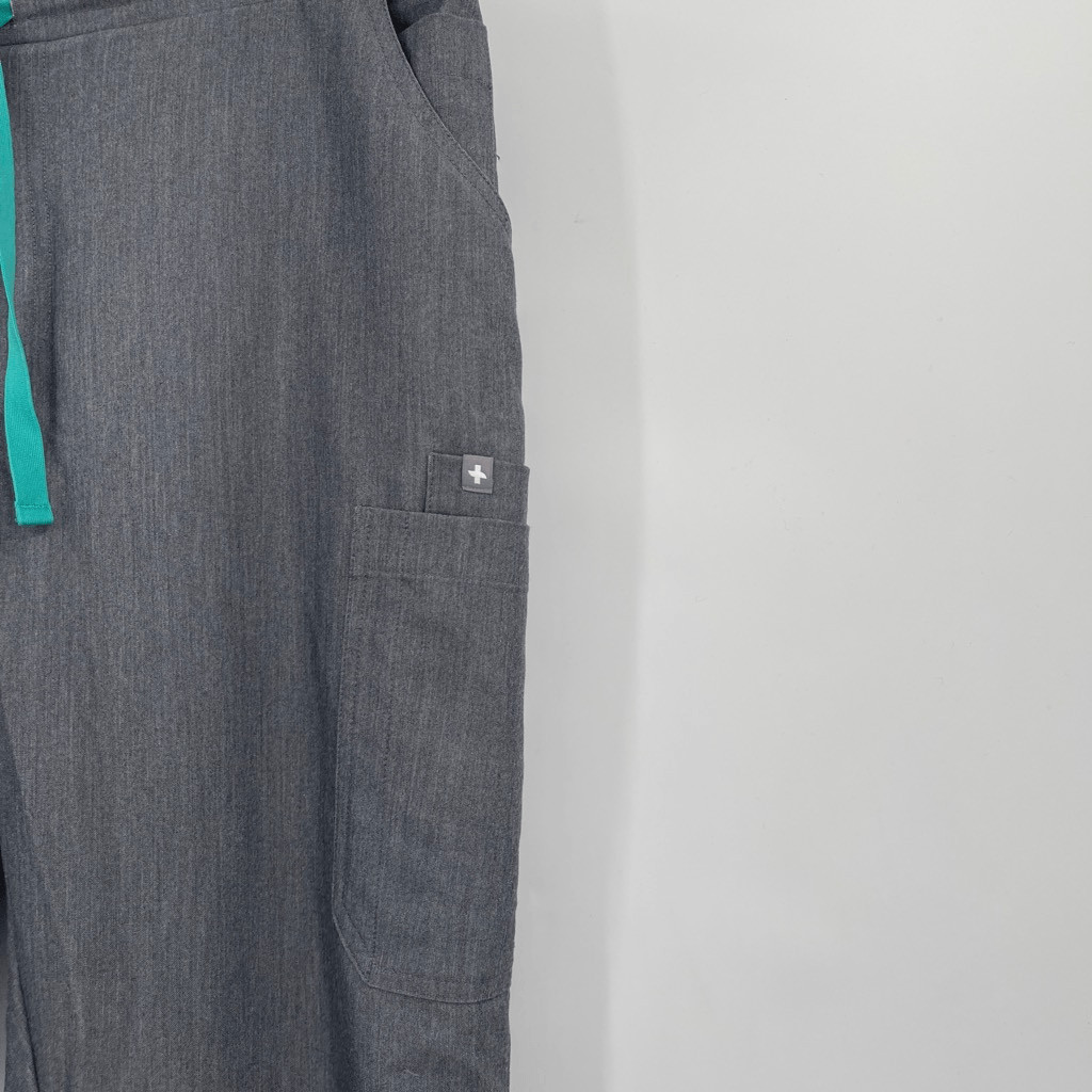 Figs Gray Technical Collection Polyblend Drawstri… - image 2