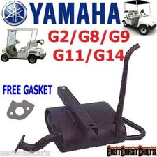 Yamaha G2, G8, G9, G11, G14 Golf Cart Exhaust Muffler 1985-1996 JN3-E4710