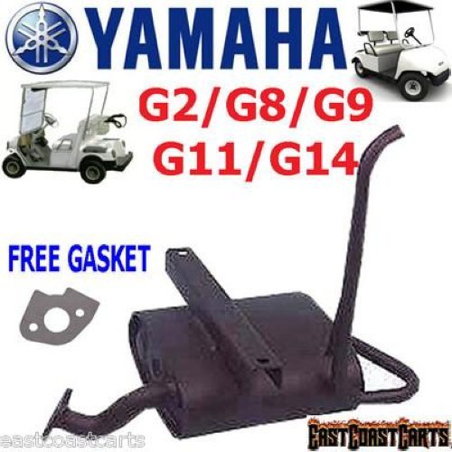 Yamaha (G2, G8, G9, G11, G14) Golf Cart Exhaust Muffler 19851996 JN3