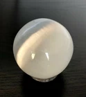 Selenite 40 Mm Sphere Crystal Healing Reiki Feng Shui Home Office Gift Wellness