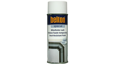 Belton hitzefestes Lackspray 650°C weiss 400ml Spraydose f. Ofen Kamin Auspuff