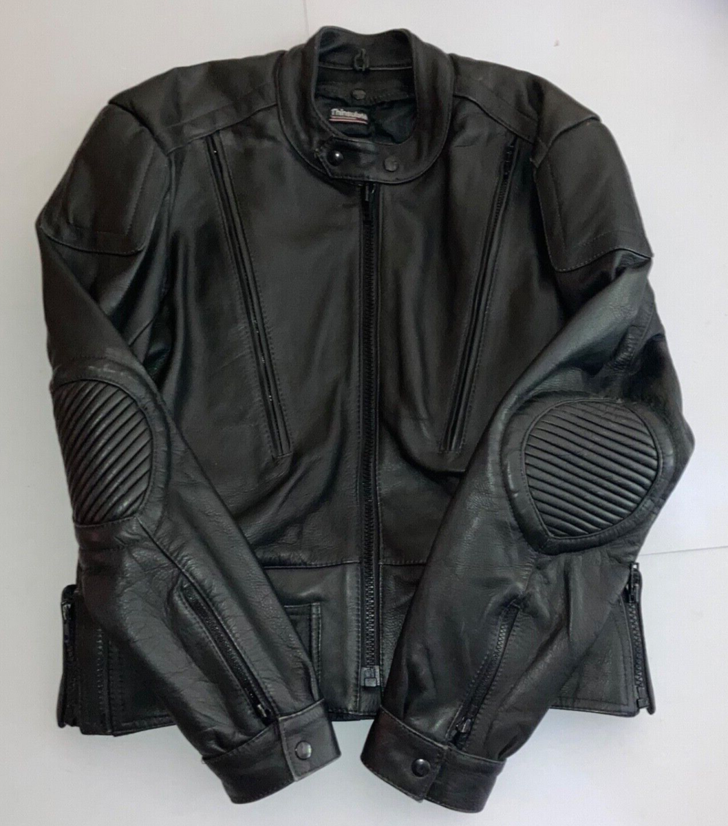 Original John アウター　Thinsulate Insulation FIRST Genuine Leather Vintage Moto Heavy Duty Thinsulate