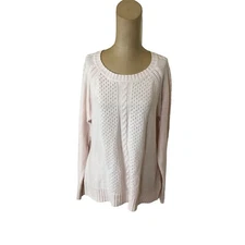 Smartwool Light Pink Crew Neck Merino Wool Sweater Size M/L