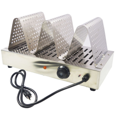 Electric Egg Waffle Warmer Tamagon Display Food Warmer Rack 110V