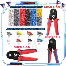 400/2120 Connectors Cord Wire Crimp Cable Pin End Bootlace Ferrule Terminals Kit