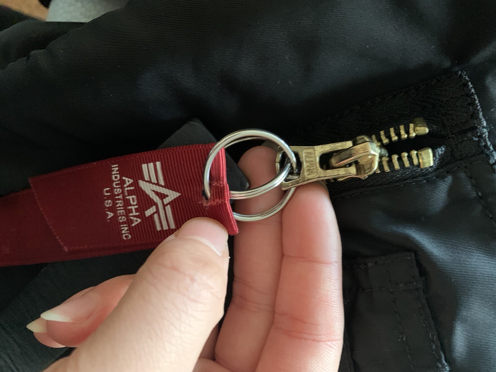 alpha industries flight jacket small - image 10