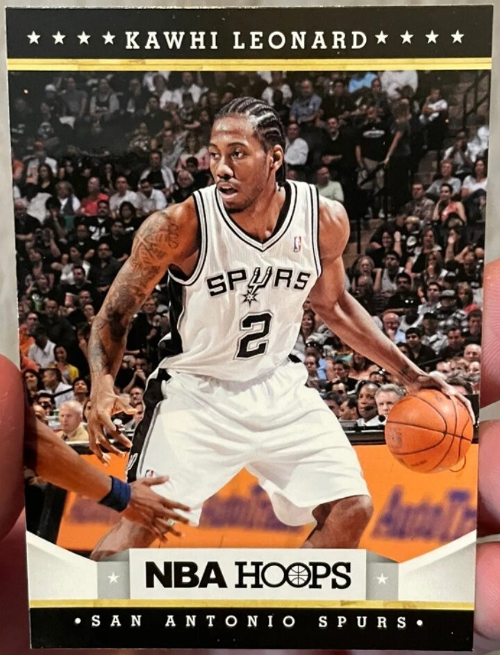 RARE SSP 2012 Panini Hoops GLOSSY Kawhi Leonard #236 RC Spurs Raptors Clippers