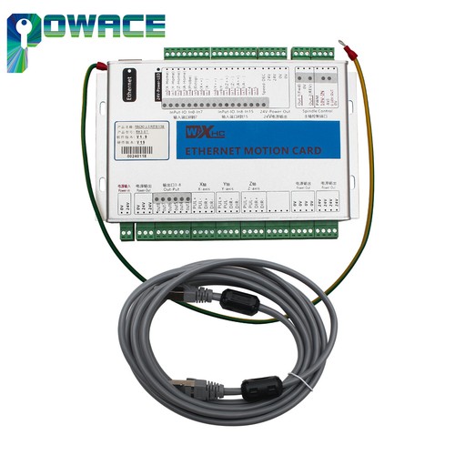Interfaccia CNC 3/4/6 assi Lan Mach3 Servo Breakout Board scheda di movimento Ethernet