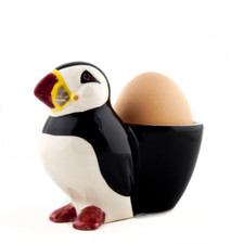 Quail Ceramics  Egg Cup With  Puffin