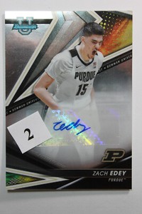 2022-23 ZACH EDEY BOWMAN UNIVERSITY BEST BASKETBALL AUTOGRAPH #BOA-ZE PURDUE  #2