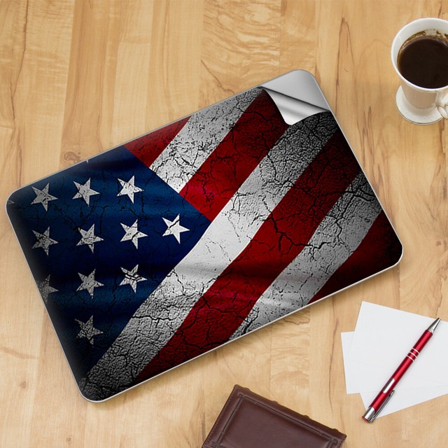 Skins for Acer Chromebook R13 Decals wrap American Flag distressed