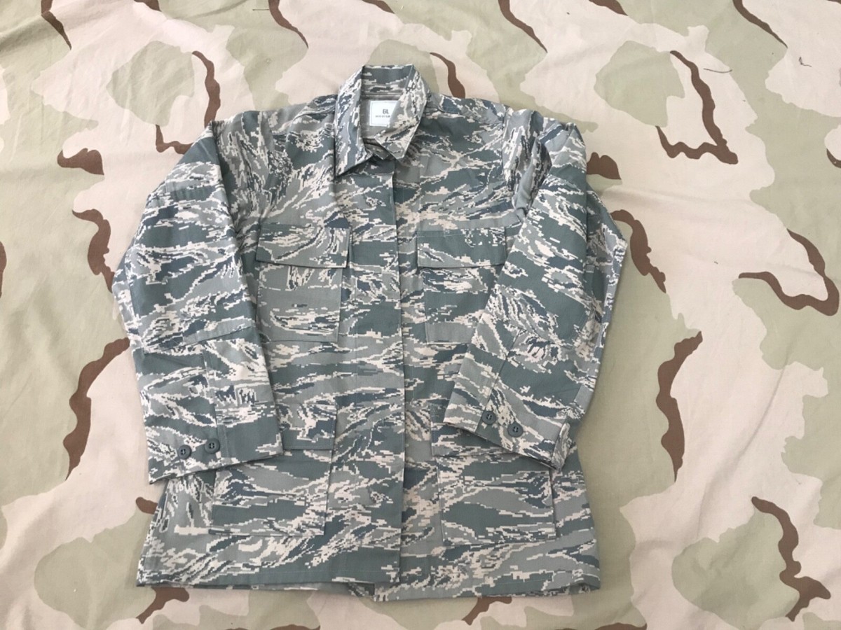 US Air Force ABU CAMO Shirt Civil Air Patrol Uniform Woman's