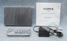NEW VORKE HD41 HDMI SWITCH WITH REMOTE, AC POWER BRICK & USER MANUAL