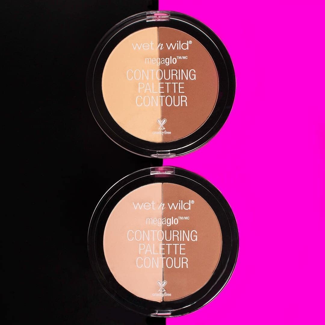 wet n wild MegaGlo Contour Palette, Dulce De Leche | Contouring Powder Face Kit
